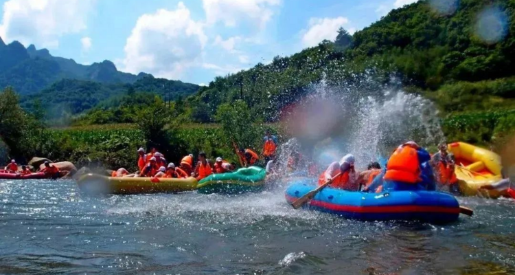 【安康·筒车湾漂流】无漂流不夏天+戏水避暑