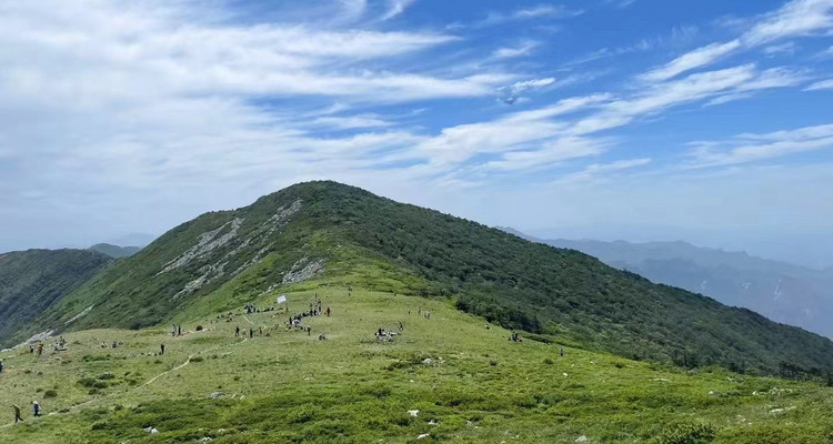 【西安一周一山·草链岭】10公里·徒步挑战东秦岭第一高峰+追云海+漫步高山草甸