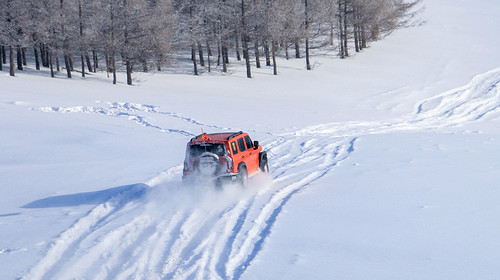 【自驾乌兰布统·越野穿越3日】越野车穿越雪原+雪地火锅+冰雪体验+篝火烟花+户外深度自驾游