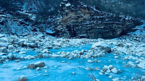 【北京100公里山野·天仙瀑站】北京密云天仙瀑徒步之旅：冬季冰瀑奇观探秘+挑战华北最大冰瀑！