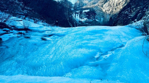 【北京100公里山野·天仙瀑站】北京密云天仙瀑徒步之旅：冬季冰瀑奇观探秘+挑战华北最大冰瀑！