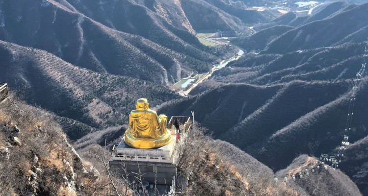 【北京一周一山·千灵山】9公里初级徒步丨京城踏青赏花胜地+徒步千灵山+赏最美山桃花！