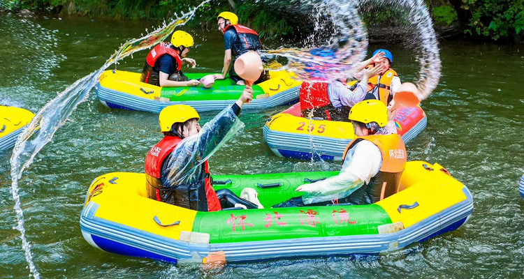 【北京一周一水·怀北漂流】休闲级丨无漂流不夏天+戏水避暑+神堂峪山水栈道漫步3.5KM