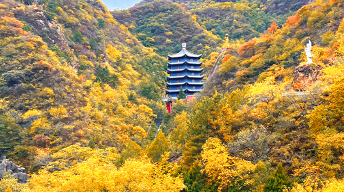 【北京一周一山·白瀑寺】初级丨12公里丨深山访古寺+打卡辽代魔幻寺庙