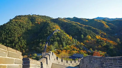 【北京一周一山·黄花城水长城】休闲级丨6公里丨观长城青灵俊秀+看满山层林浸染+翠绿、金黄、火红交织的绚丽秋色~