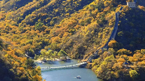 【北京一周一山·黄花城水长城】休闲级丨6公里丨观长城青灵俊秀+看满山层林浸染+翠绿、金黄、火红交织的绚丽秋色~