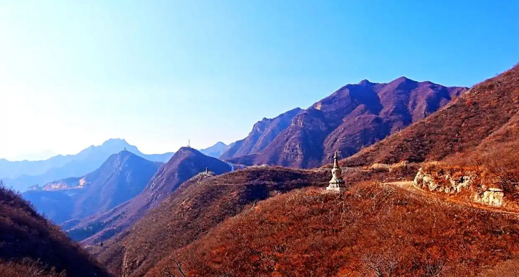 【北京一周一山·谷积山】初级丨12公里徒步丨赏谷积山红枫+探寻京西古道与佛寺遗迹+访灵鹫禅寺+摘野生柿子~
