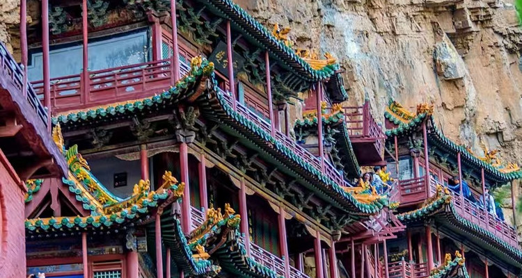 【遇见山西·晋韵全景6日】8人小团丨探寻山西人文古建+高档住宿丨赠送讲解+王家大院+小西天+壶口瀑布+广胜寺飞虹塔+平遥古城+五台山畅玩+悬空寺+云冈石窟+大同古城+应县木塔+雁门关