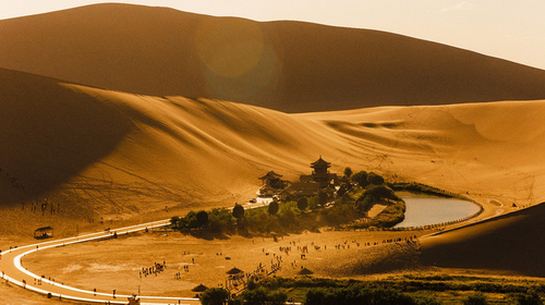 【遇见西北 · 河西四郡6日】乌鞘岭+天梯山石窟+雷台汉墓+张掖七彩丹霞+嘉峪关长城+大地之子+榆林窟+《又见敦煌》沉浸式演出+莫高窟+鸣沙山月牙泉+沙洲夜市+8人小车团&2-8人小包团