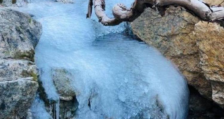 【北京一周一山·藤萝谷】探索藤萝谷：原生态冰瀑奇观与徒步体验~