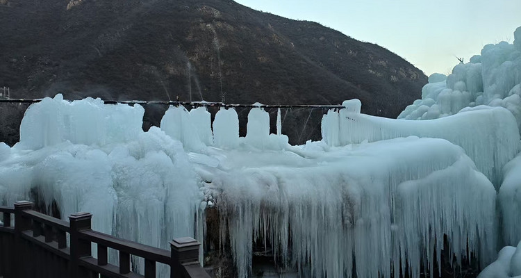 【北京一周一山·神泉峡冰瀑】打卡“北京小冰岛”+探索京西第一冰瀑神泉峡的冰雪秘境+感受冰雪中的浪漫~
