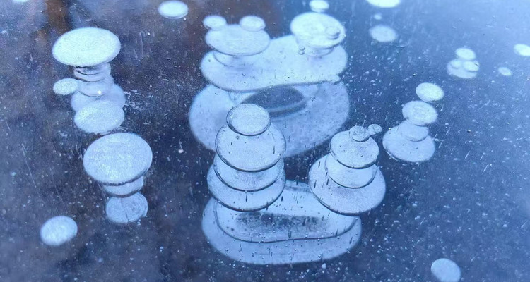 【北京一周一山·桃源仙谷】打卡京郊小贝加尔湖+绝美气泡冰+天然冰瀑~