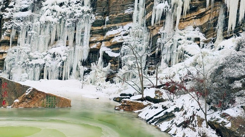 【北京一周一山·桃源仙谷】打卡京郊小贝加尔湖+绝美气泡冰+天然冰瀑~
