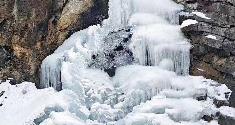 【北京一周一山·桃源仙谷】打卡京郊小贝加尔湖+绝美气泡冰+天然冰瀑~