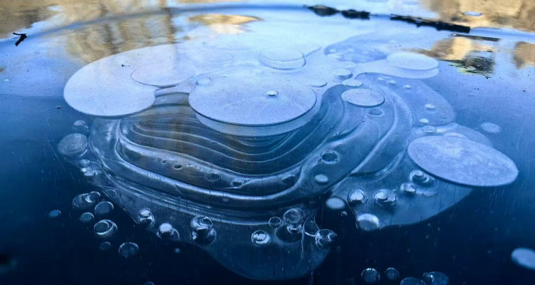 【北京一周一山·桃源仙谷】打卡京郊小贝加尔湖+绝美气泡冰+天然冰瀑~