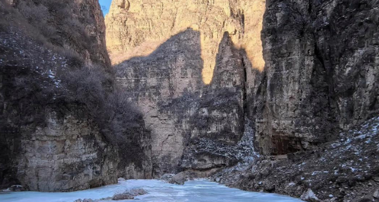 【北京一周一山·水峪里大峡谷】冰河世纪奇遇丨探秘原生态大峡谷冰雪奇缘 +打卡《亮剑》古堡~