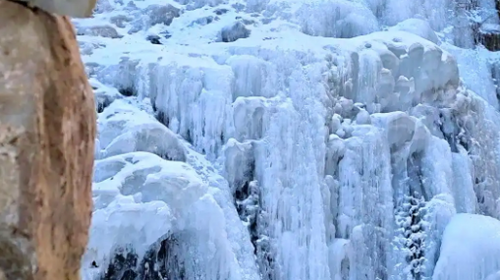 【北京一周一山·水峪里大峡谷】冰河世纪奇遇丨探秘原生态大峡谷冰雪奇缘 +打卡《亮剑》古堡~