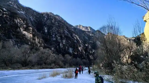 【北京一周一山·水峪里大峡谷】冰河世纪奇遇丨探秘原生态大峡谷冰雪奇缘 +打卡《亮剑》古堡~