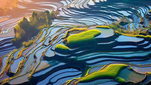 【云南千山花海·滇东南7日】昆明+圆通山樱花+抚仙湖+建水古城+坝达梯田+多依树观日出+阿者科蘑菇屋+爱春蓝梯田+碧色寨+普者黑+坝美+罗平油菜花+金鸡峰日出+九龙瀑布+弥勒东风韵+7天6晚休闲游+2-8人小包团&8人小车团