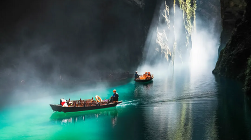【地道恩施 · 山水秘境5日】恩施大峡谷+屏山峡谷+宣恩夜景+腾龙洞+鹿苑坪+女儿城+ 硒都人文 5日之旅2-8人VIP小团