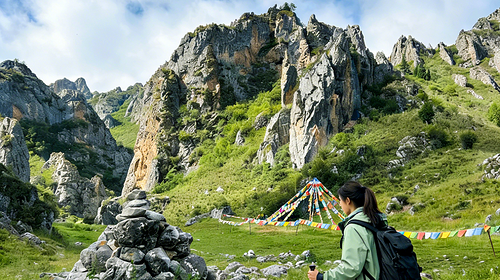 【遇见甘南·行走藏地秘境6日】兰州+拉卜楞寺转经祈福+甘加秘境+白石崖徒步12公里+格尔底寺+纳摩大峡谷徒步14公里+扎尕那全天徒步17公里+郎木寺+米拉日巴佛阁+28人品质徒步团