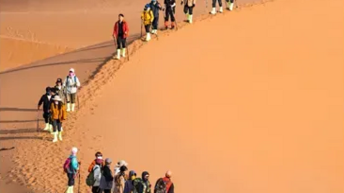 【徒步华夏第二十六站 · 腾格里沙漠站】银川+吉格图湖+星星湖+月亮湖+太阳湖+苏海图湖+乌兰湖+骆驼湖+4日徒步+28人品质徒步团