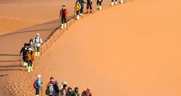 【徒步华夏第二十六站 · 腾格里沙漠站】银川+吉格图湖+星星湖+月亮湖+太阳湖+苏海图湖+乌兰湖+骆驼湖+4日徒步+28人品质徒步团