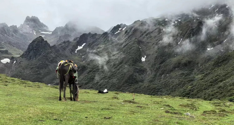 【徒步华夏第二十七站·云南香格里拉站】丽江+虎跳峡+茶马客栈+龙洞瀑布+尼汝村+七彩瀑布+香格里拉+无底湖+千湖山+28人徒步团