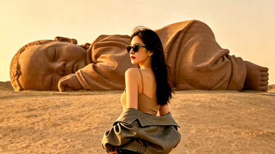 【西北山河集·青甘环线8日】西宁+祁连山草原+张掖七彩丹霞日落+嘉峪关长城+大地之子+莫高窟+鸣沙山月牙泉日落+石油小镇+黑独山+胭脂山+水上雅丹+大柴旦翡翠湖+12人旅拍团