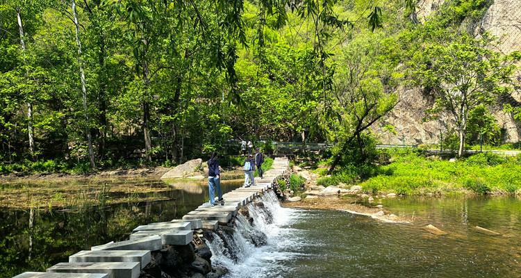 【北京一周一山·神堂峪】山水栈道漫步+山谷徒步丨行走在山水栈道间，漫步仙境般世外桃源~