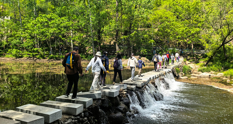 【北京一周一山·神堂峪】山水栈道漫步+山谷徒步丨行走在山水栈道间，漫步仙境般世外桃源~