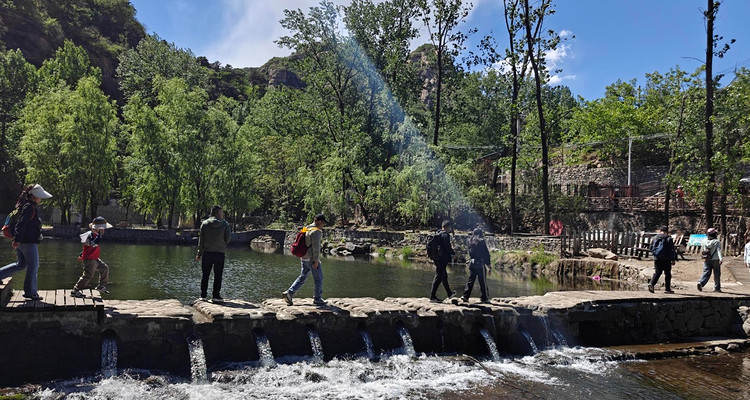 【北京一周一山·神堂峪】山水栈道漫步+山谷徒步丨行走在山水栈道间，漫步仙境般世外桃源~
