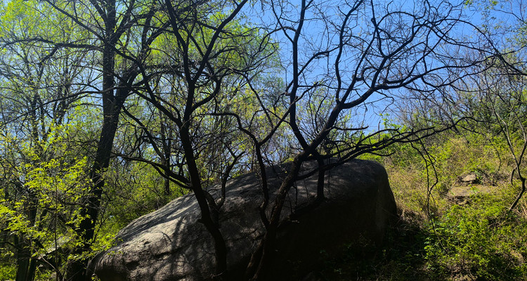 【北京一周一山·碓臼石一线天】早鸟优惠来袭丨打卡三十余处一线天群‌丨穿越亿年地质裂缝，挑战狭窄裂缝，体验光影魔术‌~