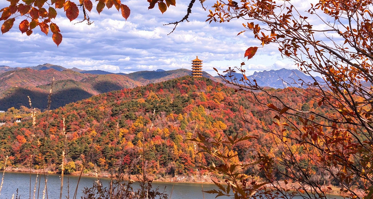 【北京一周一山·金海湖】京郊小瑞士的秋日童话：在金海湖遇见最美层林尽染~