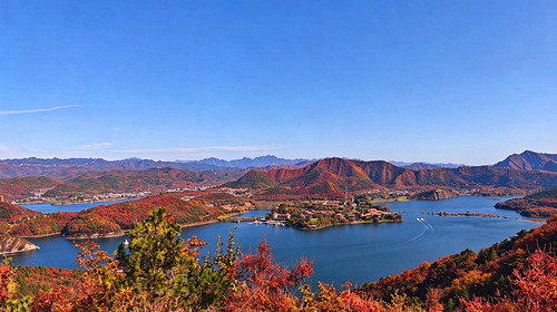 【北京一周一山·金海湖】京郊小瑞士的秋日童话：在金海湖遇见最美层林尽染~