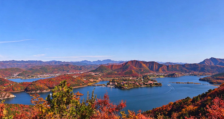 【北京一周一山·金海湖】京郊小瑞士的秋日童话：在金海湖遇见最美层林尽染~