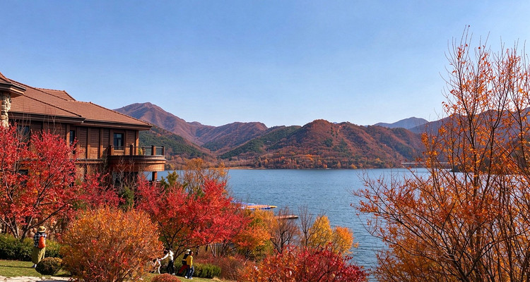 【北京一周一山·金海湖】京郊小瑞士的秋日童话：在金海湖遇见最美层林尽染~