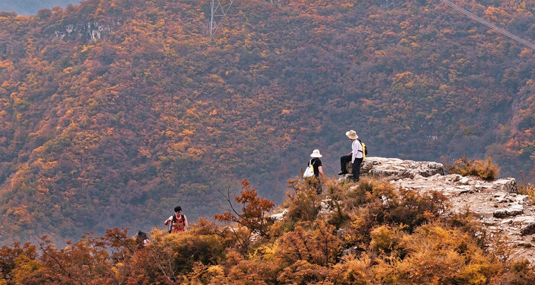 【北京一周一山·天门山】徒步探秘“北京之眼”：洞穴传说与自然之美+打卡天门洞奇观~